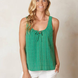 prAna Jardin Tie-Front Tank XS